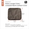 Classic Accessories Ravenna Water-Resistant 21x20x4" Patio Back Cushion Cover, Dark Taupe 60-425-015101-RT - alternate 6